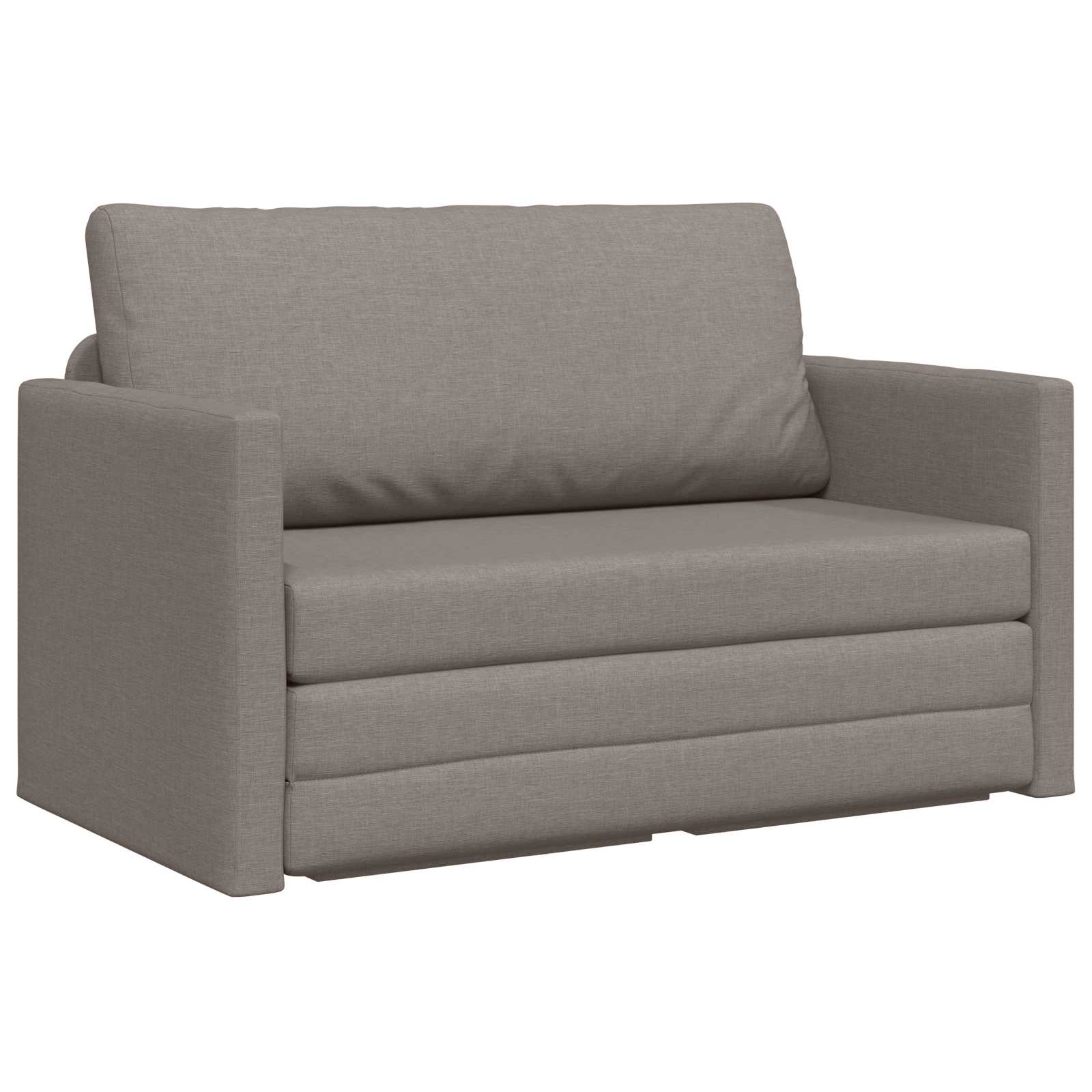 Soffsäng Taupe 124 x 71 x 78 cm tyg
