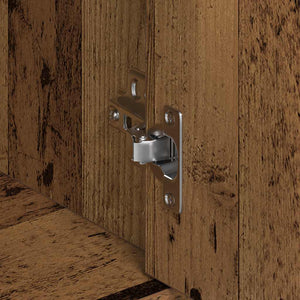 Skänk gammalt trä 88x30x70 cm konstruerat trä