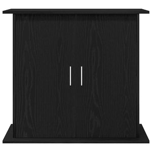 Akvariestativ svart ek 81x36x73 cm konstruerat trä