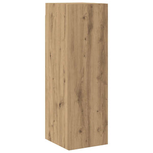 Väggmonterade TV-skåp 6 st ek konstruerat trä