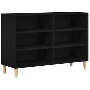 Sideboard Svart Ek 103,5 x 35 x 70 cm Konstruerat trä