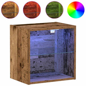 Flytande hylla 2 pcs Brun 40 x 28,5 x 40 cm Konstruerat trä