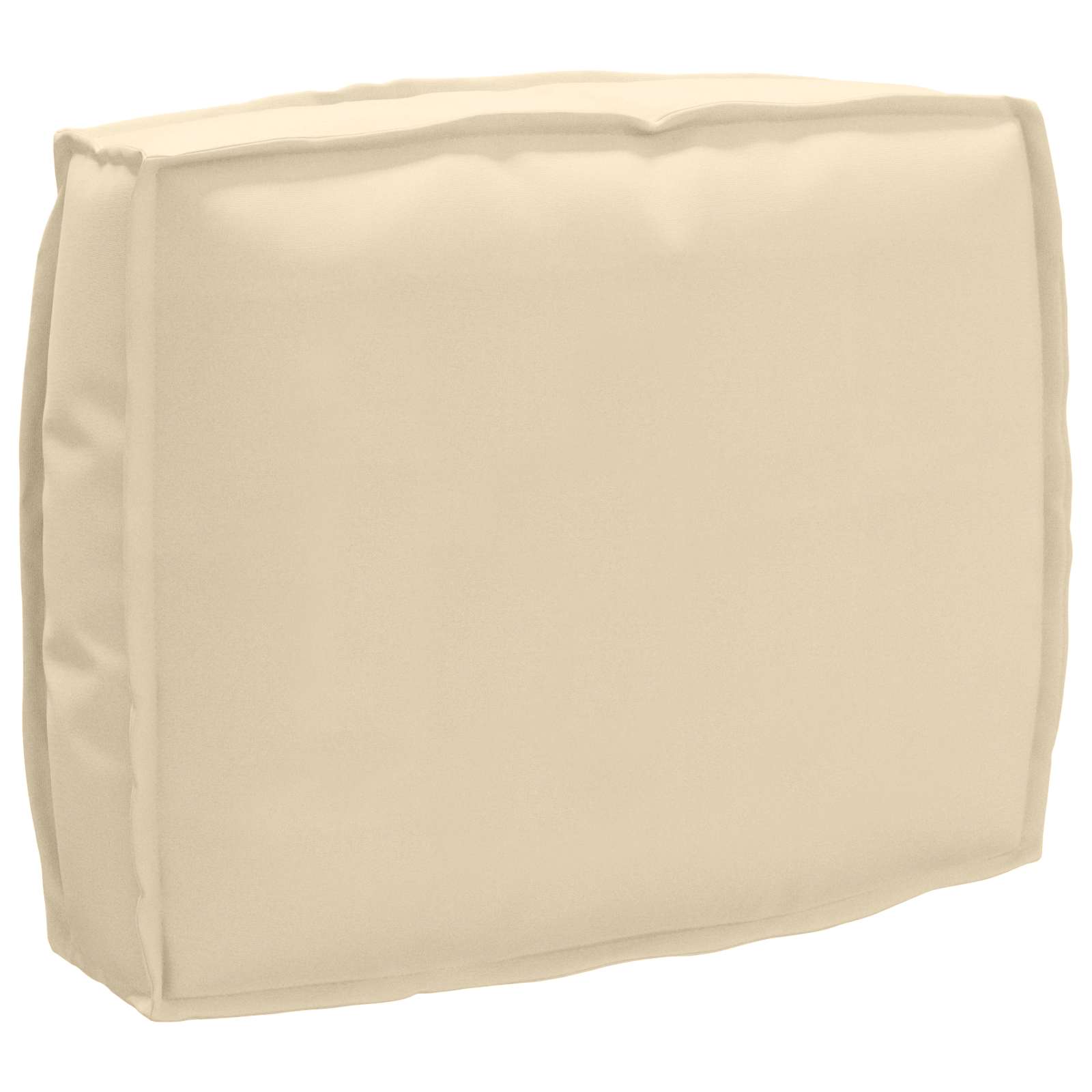 Kudde Beige 50 x 40 x 12 cm Oxford Tyg