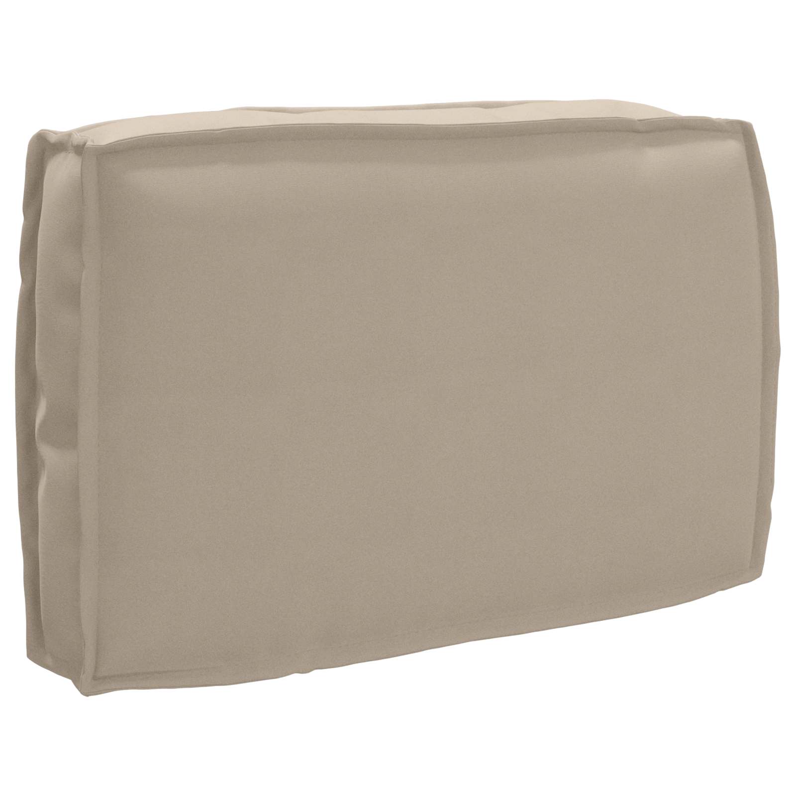 Kudde Taupe 60 x 40 x 12 cm Oxford Tyg