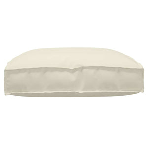 Palldyna för sits Kräm 80 x 80 x 12 cm Oxford tyg