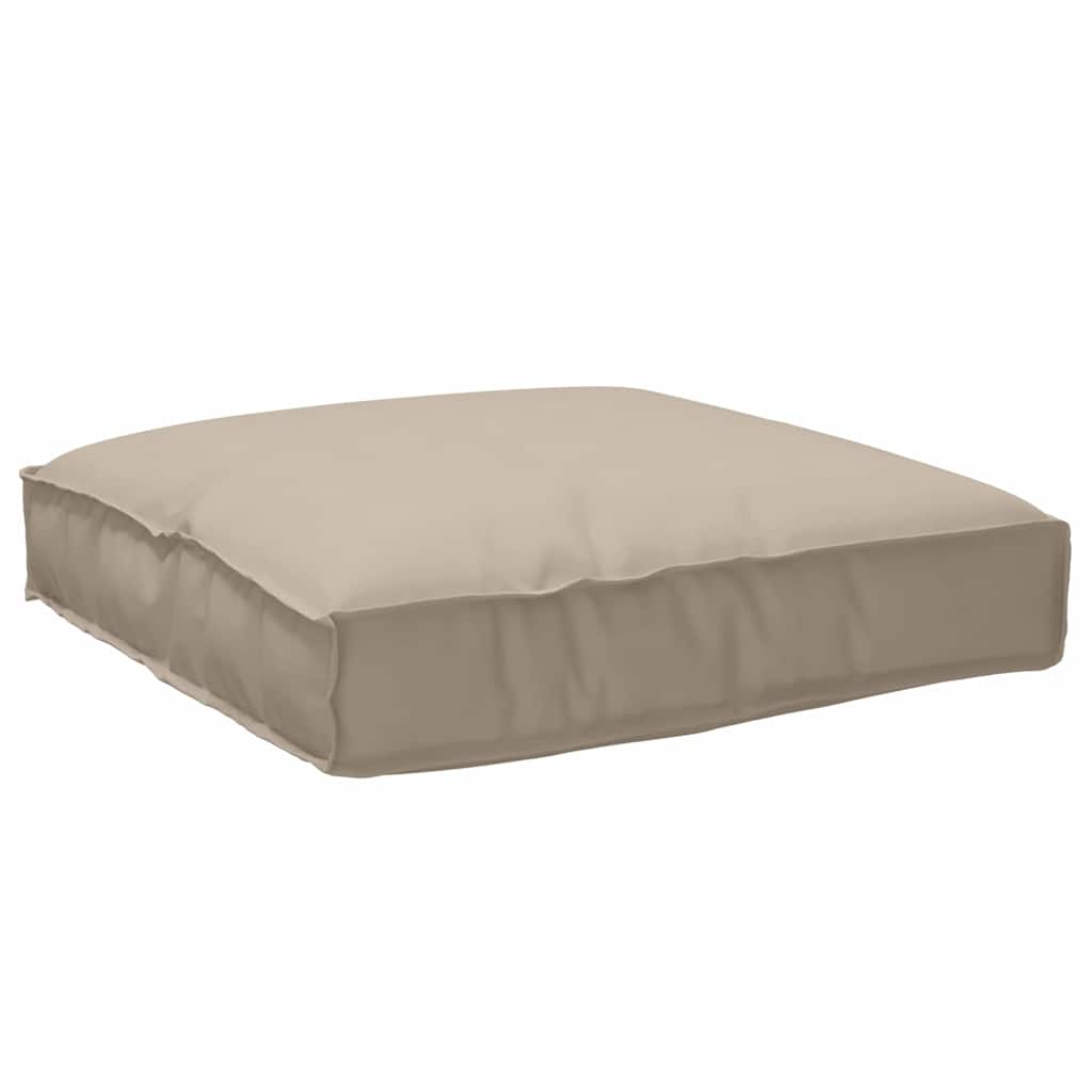 Kudde Oxford Tyg Taupe 80 x 80 x 12 cm