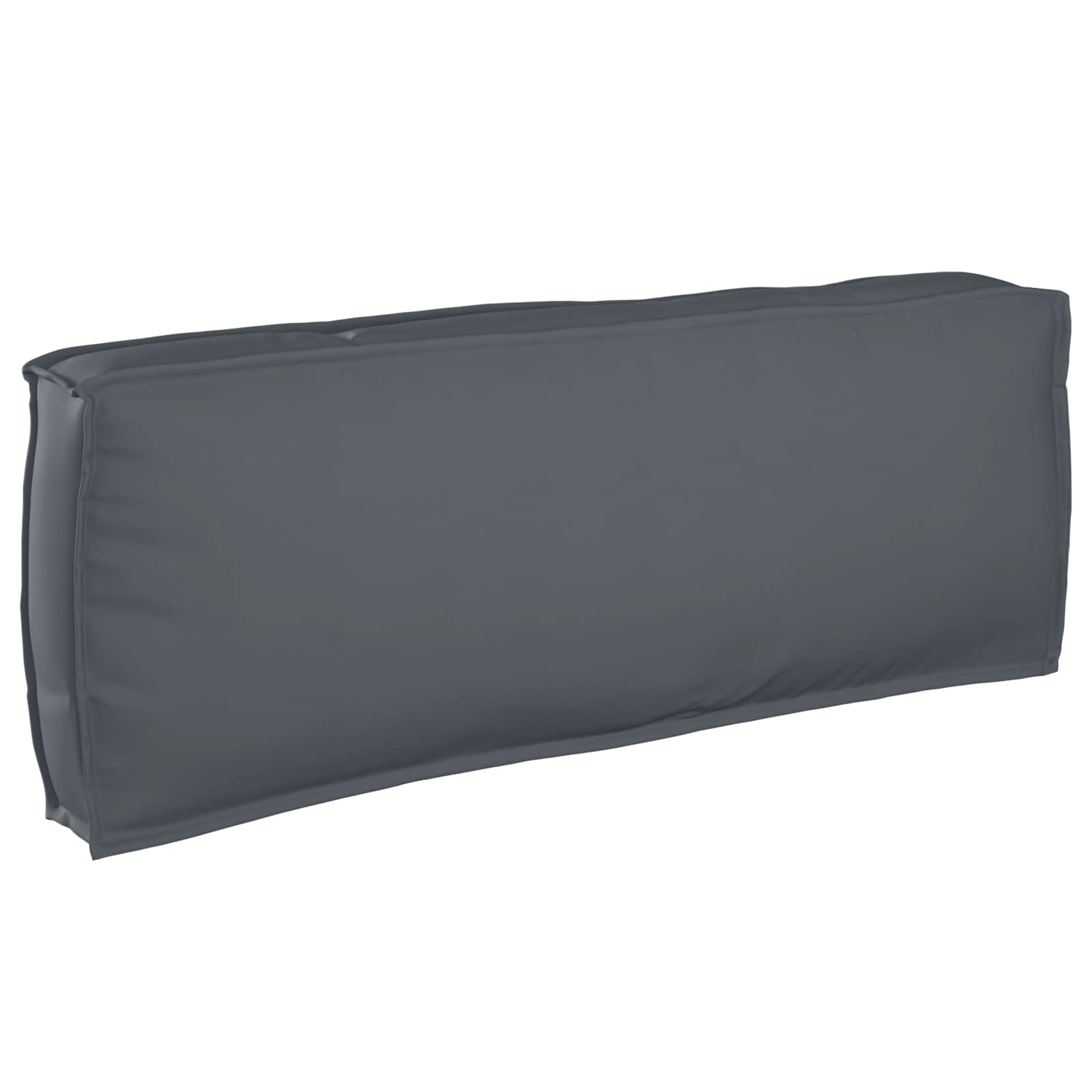 Kudde Oxford Tyg Antracit 120 x 40 x 12 cm