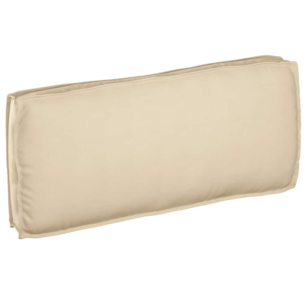 Kudde Oxford Tyg Beige 120 x 50 x 12 cm