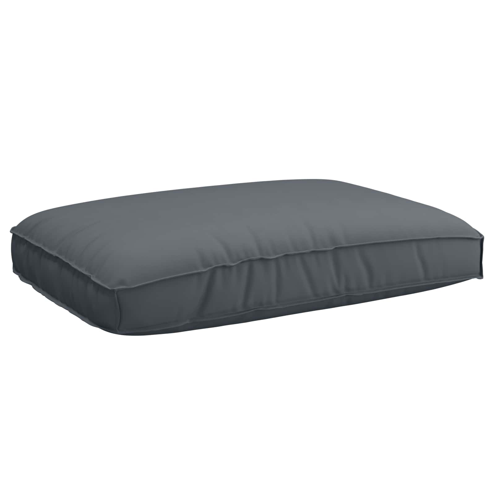 Kudde Oxford Tyg Antracit 120 x 80 x 12 cm