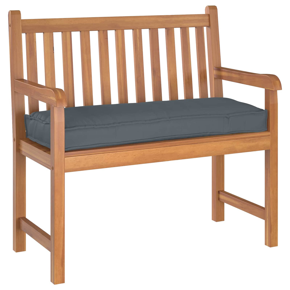 Kudde Oxford Tyg Antracit 100 x 40 x 8 cm