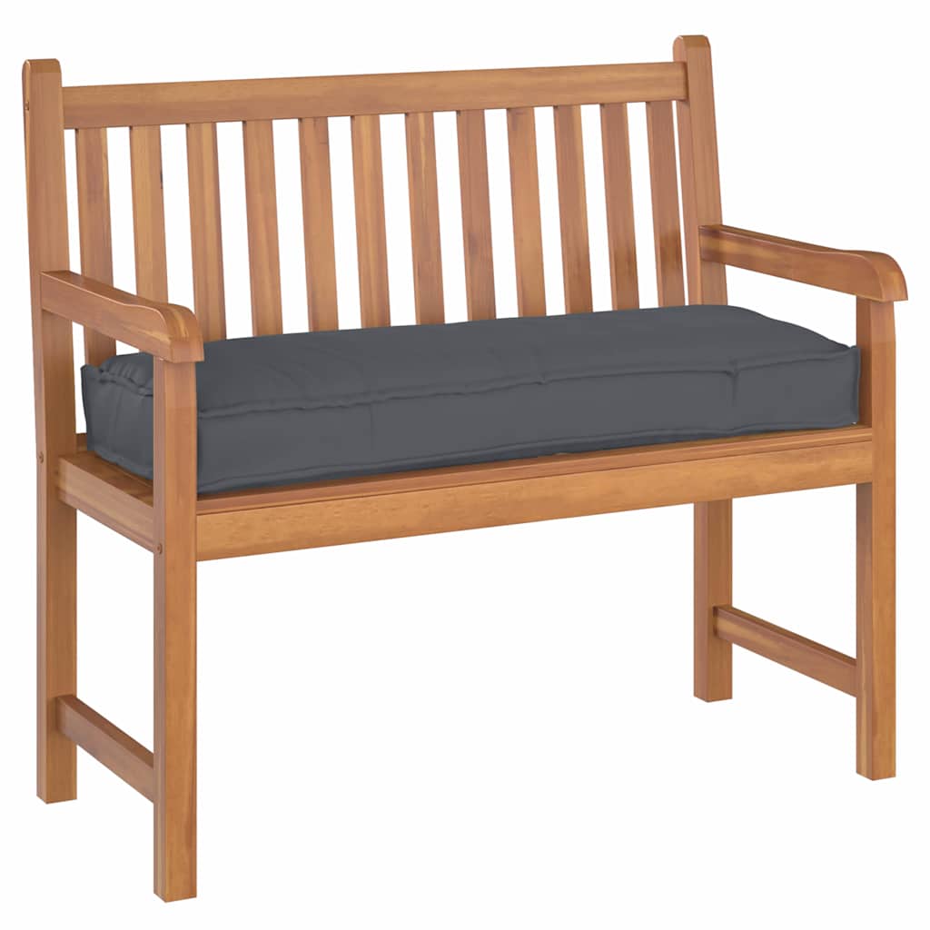 Kudde Antracit 110 x 40 x 8 cm Oxford Tyg