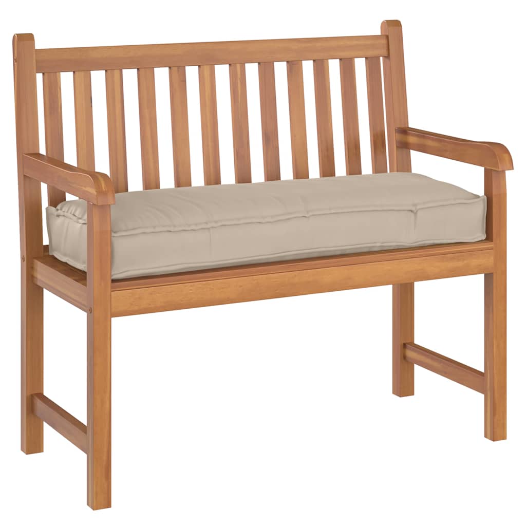 Kudde Oxford Tyg Taupe 110 x 40 x 8 cm