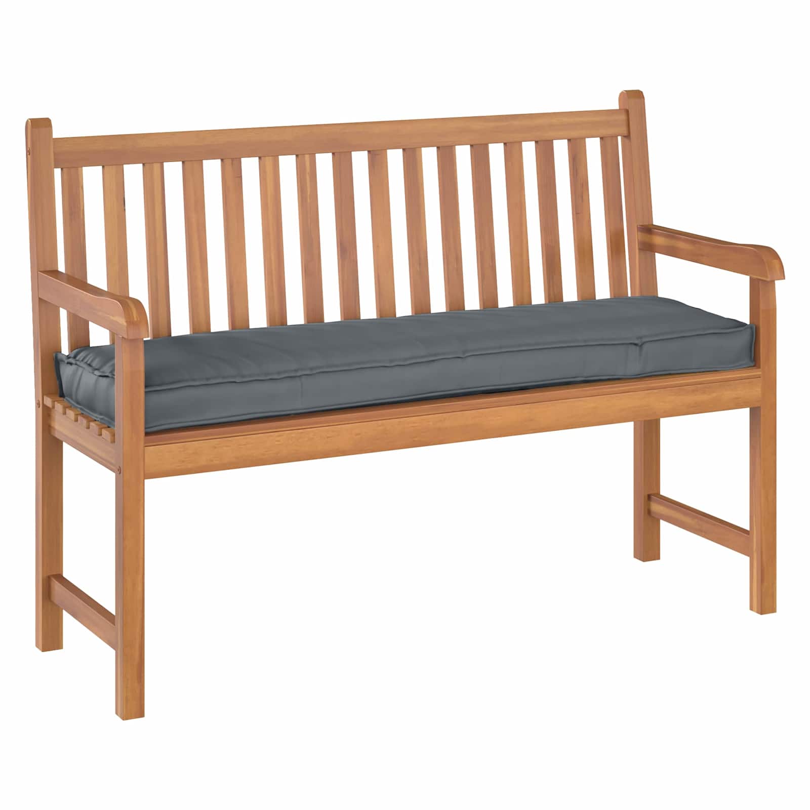 Kudde Oxford Tyg Antracit 140 x 40 x 8 cm