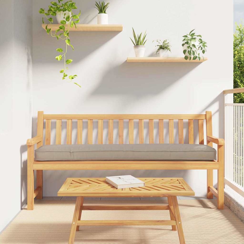 Pallkudde Oxford Tyg Taupe 200 x 40 x 8 cm