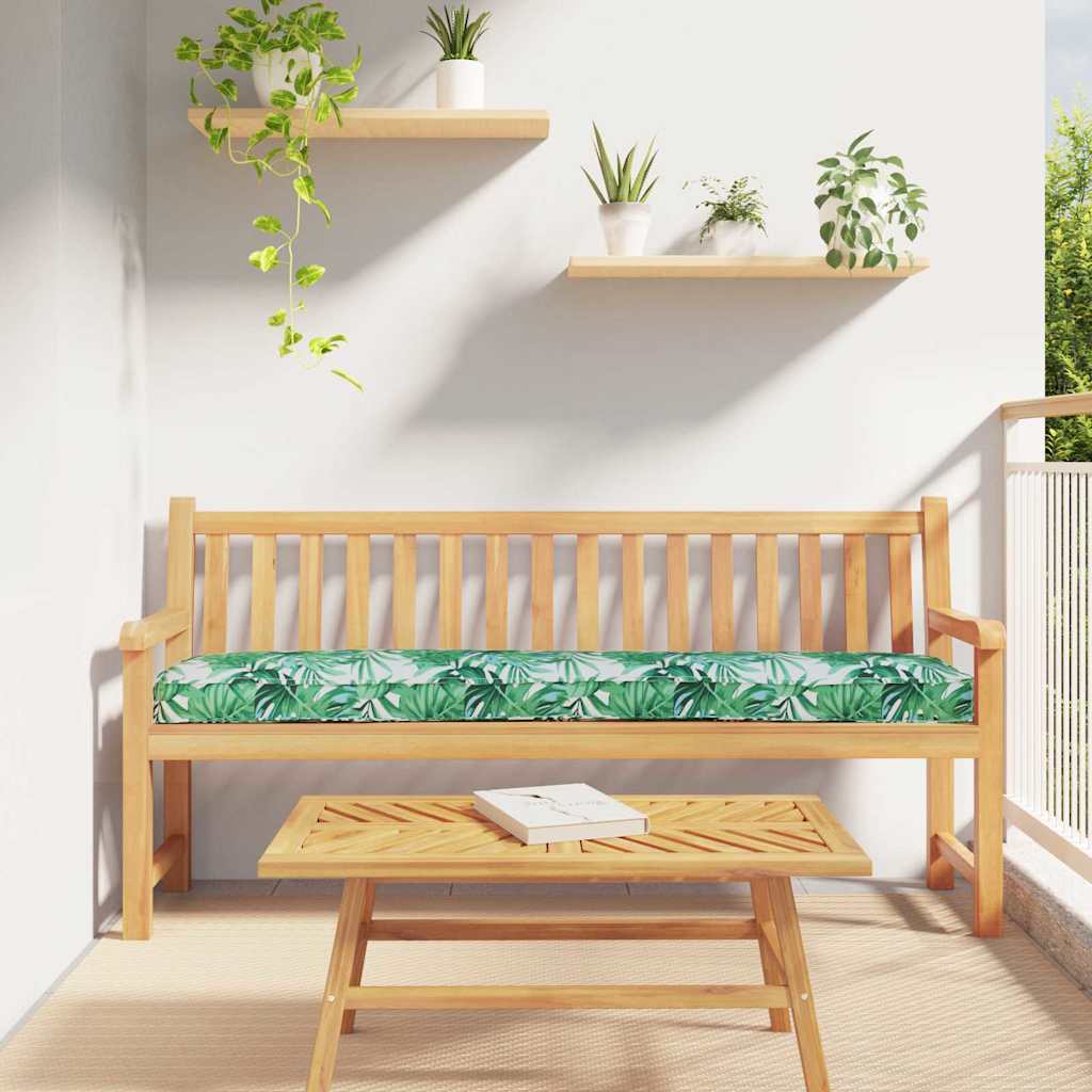 Pallkudde Blommor Bladmönster 200 x 40 x 8 cm Oxford Tyg