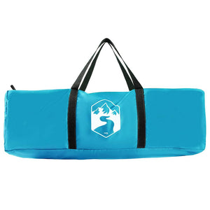 Innertält med tak med lagring Blå 520 x 520 x 190 cm taffeta