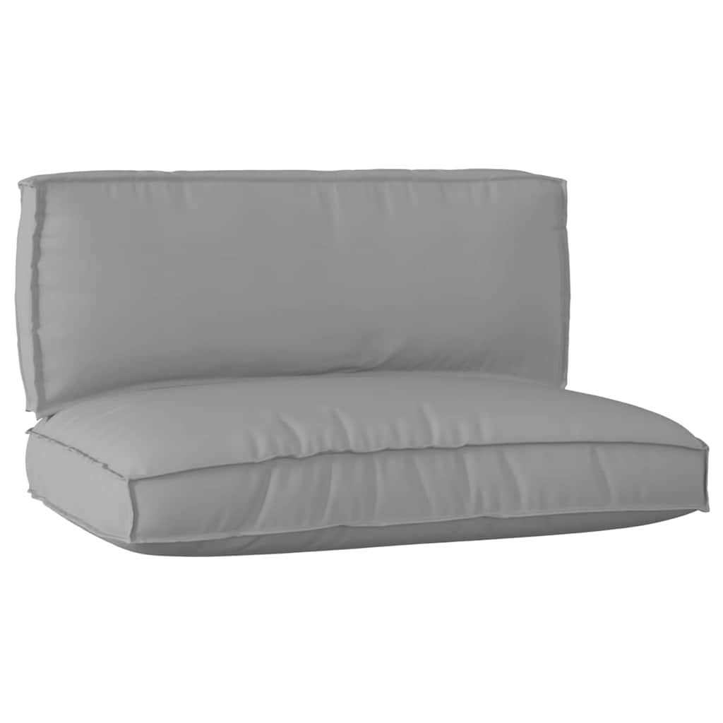 Pallkuddset Oxford Tyg Grå 120 x 80 x 52 cm