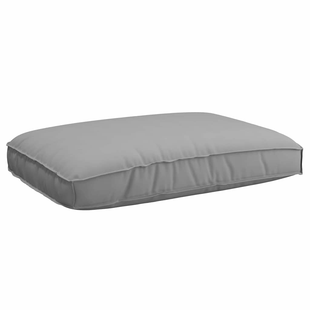 Pallkuddset Oxford Tyg Grå 120 x 80 x 52 cm