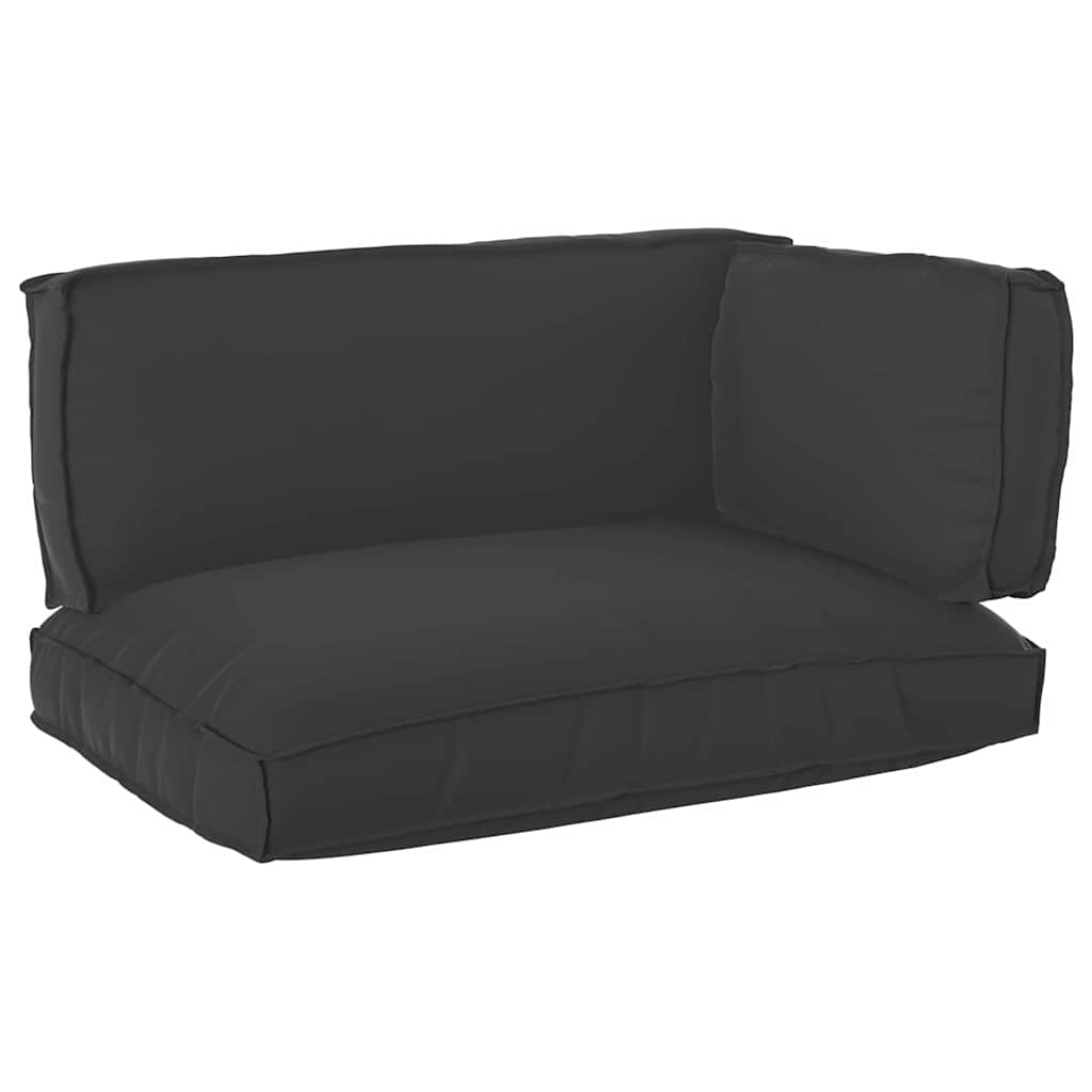 Pallkuddset Oxford Tyg Svart 120 x 80 x 52 cm