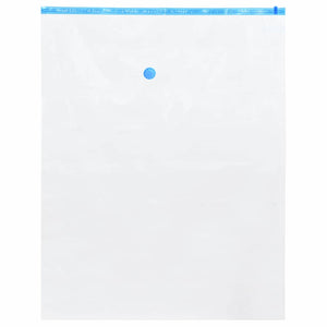 Förvaringspåsar 20 pcs Transparent och Blå 130 x 100 cm