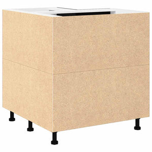 Hängande skåp med hylla Riga Svart Ek 75,5 x 75,5 x 80,5 cm