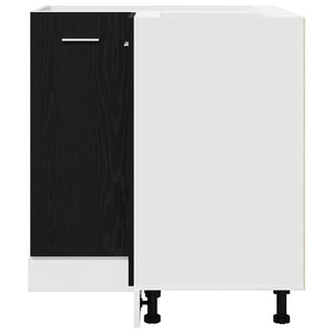 Hängande skåp med hylla Riga Svart Ek 75,5 x 75,5 x 80,5 cm