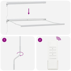 Markis Flerfärgsdesign 300 x 250 x 165 cm