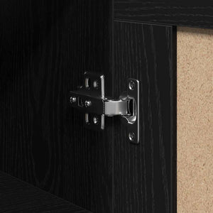 Väggmonterat skåp 2 pcs Gammalt trä 69,5 x 34 x 90 cm