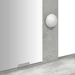 Smyckebord med låda Grå 79 x 41 x 140 cm Konstruerat trä