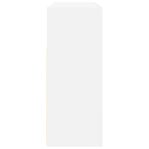 Sideboard Vit 116 x 30 x 75 cm Konstruerat trä