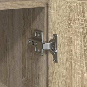 Sideboard Sonoma-ek 116 x 30 x 75 cm Konstruerat trä