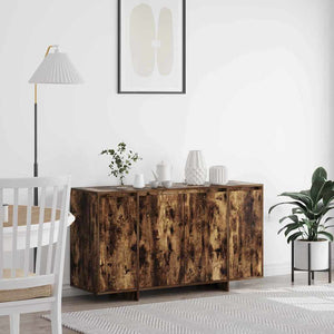 Sideboard Rökt ek 135 x 41 x 75 cm Konstruerat trä