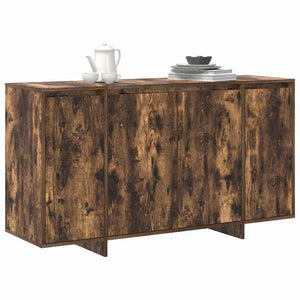 Sideboard Rökt ek 135 x 41 x 75 cm Konstruerat trä