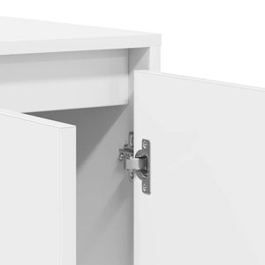 Sideboard Vit 120 x 41 x 75 cm Konstruerat trä