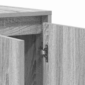 Sideboard Grå sonoma 120 x 41 x 75 cm Konstruerat trä