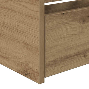 Sängsoffa med huvudgavel Artisan Ek 90 x 190 cm Konstruerat trä