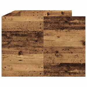 Sängsoffa med låda Gammalt trä 90 x 200 cm Konstruerat trä