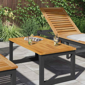 Bordsskiva Brun 100 x 50 x 2 cm Massivt Akaciaträ