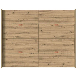 Förvaringssängram Artisan Ek 150 x 200 cm Konstruerat trä