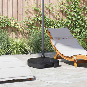 Parasollfot Svart 45 x 45 x 29,5 cm Högdensitetspolyeten