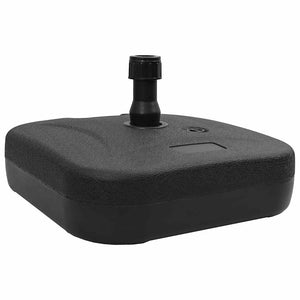 Parasollfot Svart 45 x 45 x 29,5 cm Högdensitetspolyeten