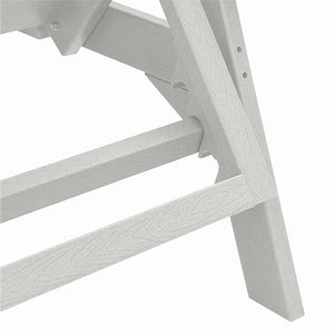 Solstol Reclining 3 pcs Vit polyeten