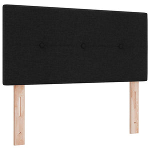 Huvudgavel med huvudgavel Svart 100 cm Konstläder