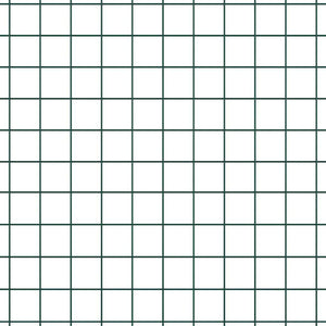 Stängsel med stolpe Grön 1,2 x 25 m Stål och PVC