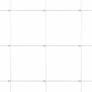 Stängsel med stolpe Silver 1,2 x 50 m Stål