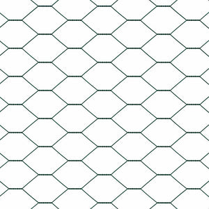 Hexagonstängsel Grön 0,5 x 100 m PVC