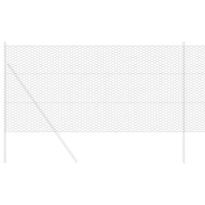 Hexagonstängsel Grå 0,5 x 10 m PVC
