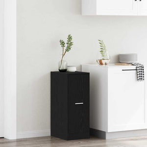 Apoteksskåp Svart ek 40 x 41 x 77.5 cm Konstruerat trä