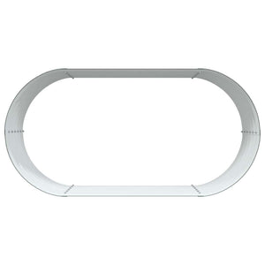 Upphöjd odlingslåda Grön 160 x 80 x 44 cm Stål