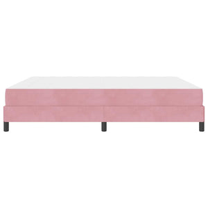 Bäddfjäder med madrass Rosa 180 x 200 cm tyg